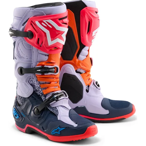 Topánky TECH 10 limitovaná edícia RECORDS ALPINESTARS 2010020-9230-10 (sivá/multicolor, veľkosť 44,5)