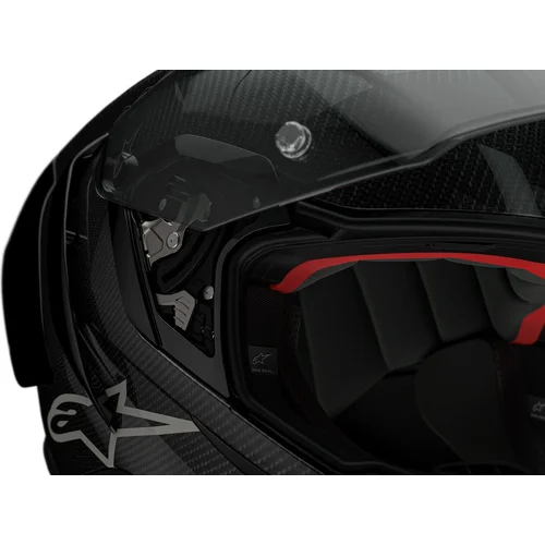 Prilba supertech R10 solid 8200124-2170-L (biela/matný karbon, veľkosť L) /ALPINESTARS/ - obr. 16
