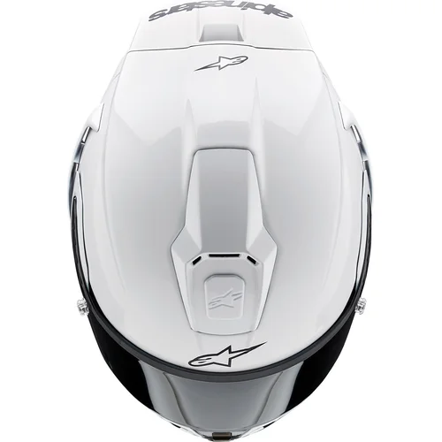 Prilba supertech R10 solid 8200124-2170-M (biela/matný karbon, veľkosť M) /ALPINESTARS/ - obr. 6