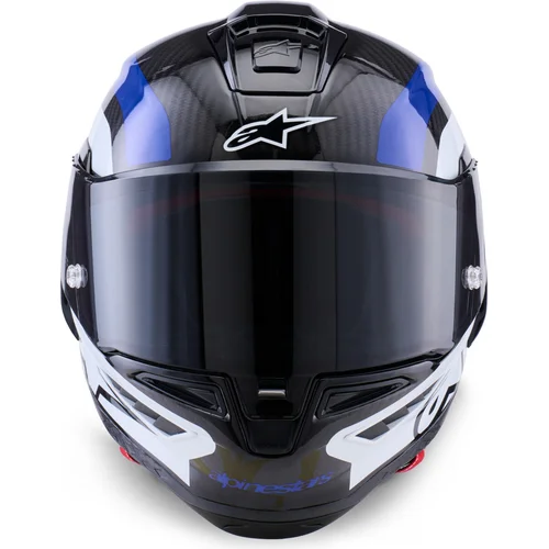 Prilba supertech R10 arius (karbon/modrá/biela, veľkosť M) /ALPINESTARS/ - obr. 5