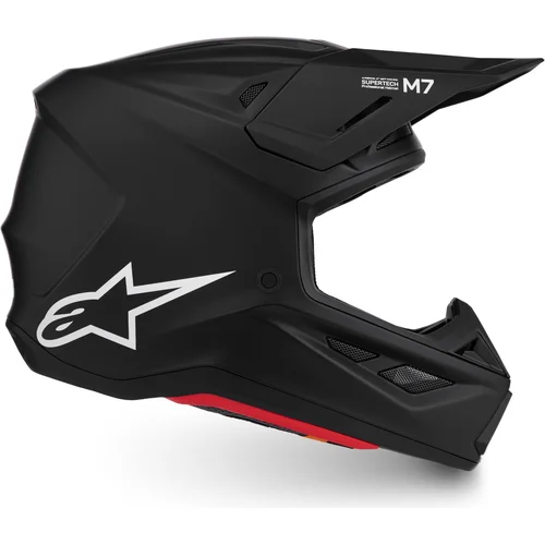 Prilba supertech S-M7 solid 8301326-110-L (čierna matná, veľkosť L) /ALPINESTARS/ - obr. 3