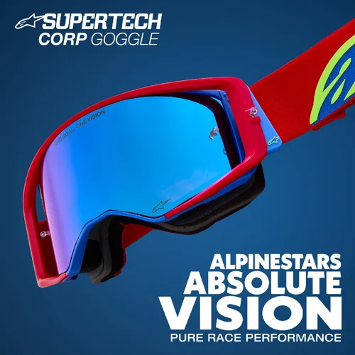 Okuliare SUPERTECH STREAM (sivá/multicolor, zrkadlové strieborné plexisklo) /ALPINESTARS/ - obr. 12