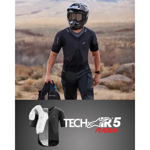 Airbagová vesta TECH-AIR®5 PLASMA systém (čierna, veľkosť 3XL) /ALPINESTARS/ - obr. 14