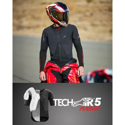 Airbagová vesta TECH-AIR®5 PLASMA systém (čierna, veľkosť S) /ALPINESTARS/ - obr. 15