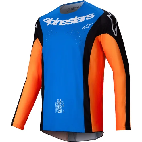 Dres TECHSTAR MELT, ALPINESTARS (oranžová/modrá, veľkosť M)
