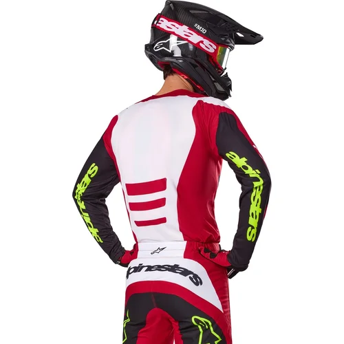 Červená/čierna dres FLUID HAUL, veľkosť M) /ALPINESTARS/ - obr. 7
