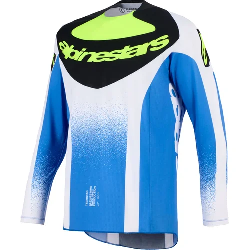 Modrá/čierna/žltá fluo ALPINESTARS 3760926-7267-XL dres TECHSTAR KNIF, veľkosť XL)