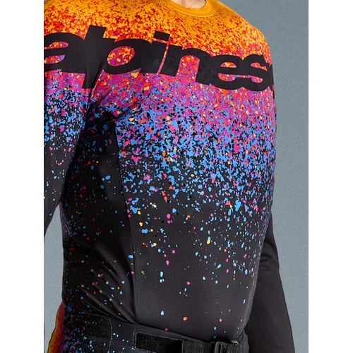 Čierna/multicolor dres SUPERTECH limitovaná edícia BLACK HOLE, veľkosť M) /ALPINESTARS/ - obr. 17