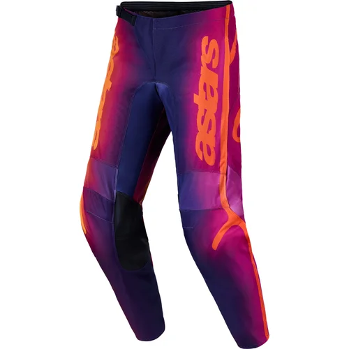 Nohavice FLUID KEPLER ALPINESTARS 3721727-3205-28 (tmavofialová/oranžová, veľkosť 28)