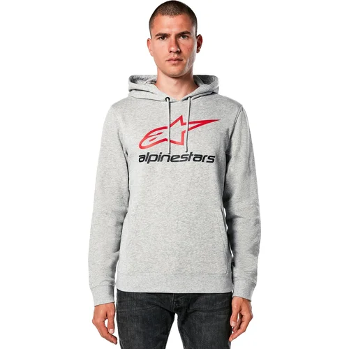 Mikina ALWAYS 2.0 (sivá/červená/čierna, veľkosť M) /ALPINESTARS/ - obr. 1