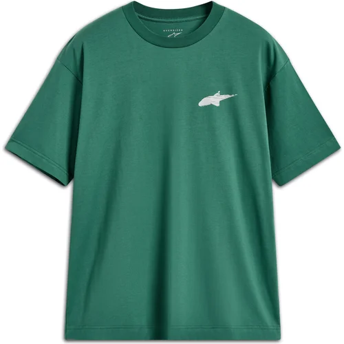 Tričko checkback oversized CSF ALPINESTARS 1236-72312-60-L (zelená, veľkosť L)