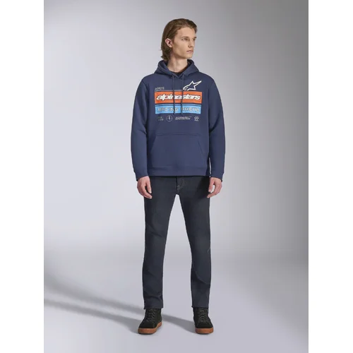 Mikina HARKEN HOODIE (modrá, veľkosť M) /ALPINESTARS/ - obr. 4