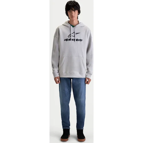 Mikina prelude oversized hoodie (sivá, veľkosť L) /ALPINESTARS/ - obr. 3
