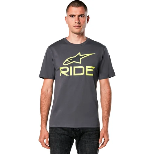 Tričko RIDE 4.0 CSF (sivá/žltá/čierna, veľkosť L) /ALPINESTARS/ - obr. 1