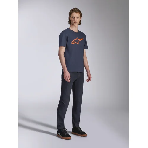 Tričko AGELESS 2.0 CSF (modrá/oranžová, veľkosť M) /ALPINESTARS/ - obr. 4