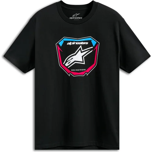 Tričko PLATE CSF ALPINESTARS 1216-72090-10-XXL (čierna, veľkosť 2XL)