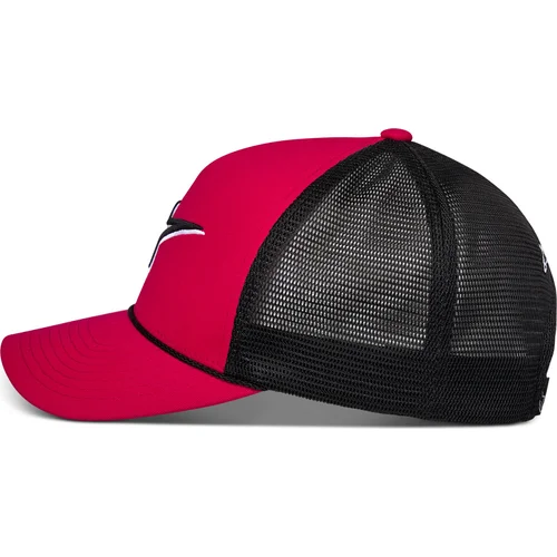 Červená/čierna) šiltovka AGELESS SHADOW TRUCKER /ALPINESTARS/ - obr. 1