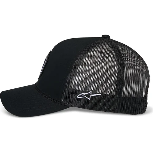 Čierna/čierna) šiltovka HEXEON TRUCKER /ALPINESTARS/ - obr. 1