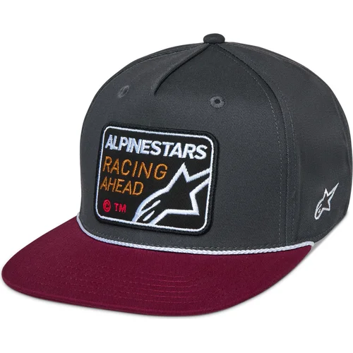 Šiltovka INTUITIVE, (sivá/červená) /ALPINESTARS/
