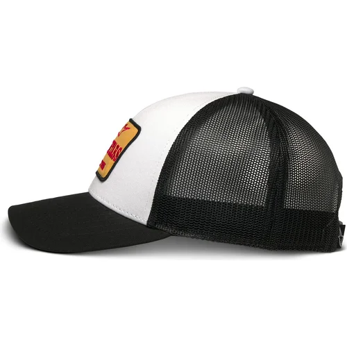 Biela/čierna) šiltovka HARDWARE TRUCKER /ALPINESTARS/ - obr. 1