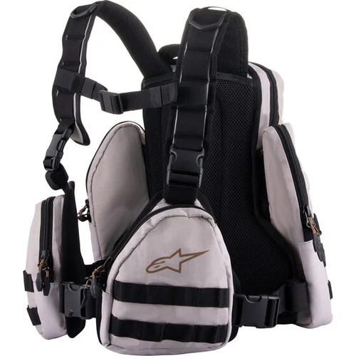Batoh techdura tactical (sivá/čierna, celkový objem až 9 l) 2027 /ALPINESTARS/ - obr. 1