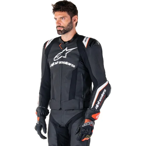 Bunda missile 3 ignition (čierna/biela, veľkosť 54) /ALPINESTARS/ - obr. 7