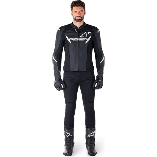 Bunda faster 3 airflow (čierna/biela, veľkosť 58) /ALPINESTARS/ - obr. 2