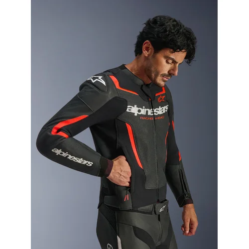 Bunda GP force V2 airflow (čierna/červená fluo/biela, veľkosť 54) /ALPINESTARS/ - obr. 7