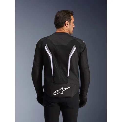 Bunda AST V3 AIR (čierna/biela, veľkosť XL) /ALPINESTARS/ - obr. 5