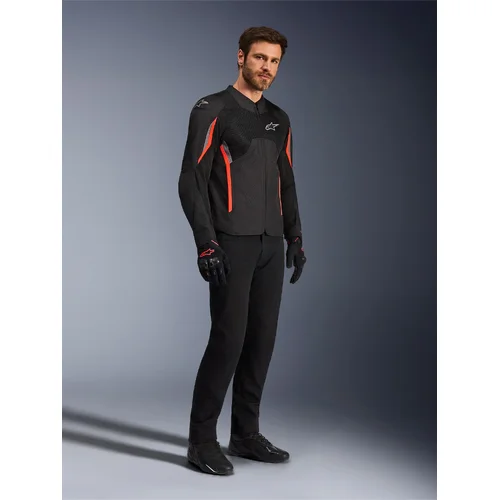 Bunda AST V3 AIR (čierna/červená/sivá, veľkosť M) /ALPINESTARS/ - obr. 6