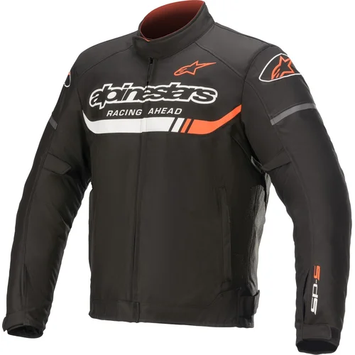 Bunda t-sp s ignition waterproof ALPINESTARS 3200322-1231-2XL (čierna/biela/červená fluo, veľkosť 2XL)