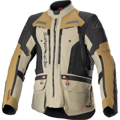 Bunda bogota PRO drystar ALPINESTARS 3207023-6055-M (zelená olivová/čierna, veľkosť M)