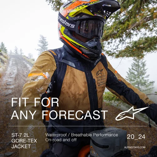 Bunda ST-7 GORE-TEX (hnedá/čierna, veľkosť M) /ALPINESTARS/ - obr. 7