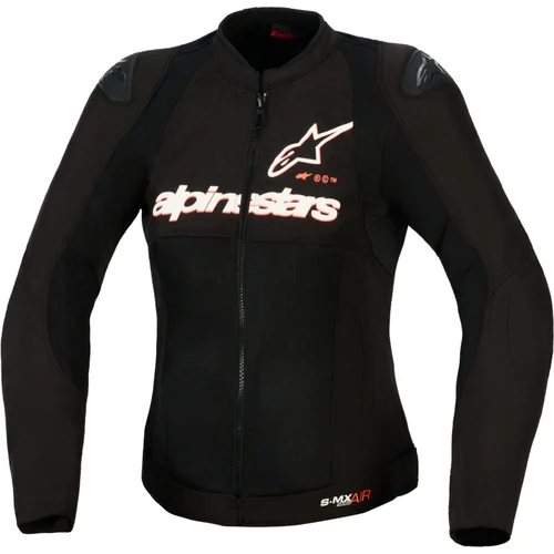 Bunda stella SMX AIR ALPINESTARS 3316523-1231-M (čierna/biela/červená fluo, veľkosť M)