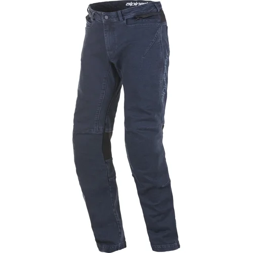 Nohavice ALPINESTARS 3326822-71-40 džínsy COMPASS PRO RIDING, (tmavomodrá, veľkosť 40)