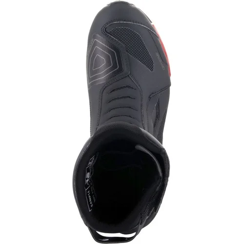 Topánky RT-7 DRYSTAR (čierna/červená, veľkosť 45) /ALPINESTARS/ - obr. 5