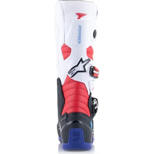 Topánky TECH 7 (čierna/tmavomodrá/červená/biela, veľkosť 38) /ALPINESTARS/ - obr. 3