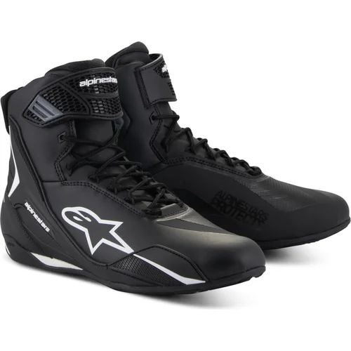 Topánky FASTER-4 ALPINESTARS 2510425-12-8 (čierna/biela, veľkosť 40,5)