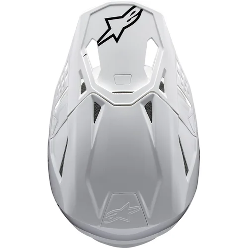 Prilba supertech S-M10 solid 8300123-2180-S (biela, veľkosť S) /ALPINESTARS/ - obr. 6