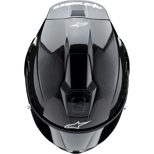 Prilba supertech R10 solid (lesklý karbon/matný karbon, veľkosť 2XL) /ALPINESTARS/ - obr. 5