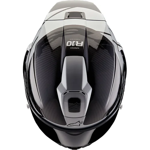 Prilba supertech R10 element (karbon/strieborná/čierna, veľkosť XL) /ALPINESTARS/ - obr. 6