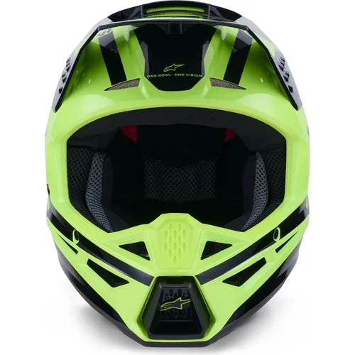 Prilba S-M3 HEAT (žltá fluo/čierna, veľkosť L) /ALPINESTARS/ - obr. 5
