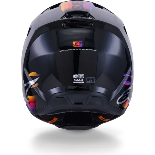 Prilba S-M3 FORCE (čierna/žltá/červená/biela, veľkosť L) /ALPINESTARS/ - obr. 2