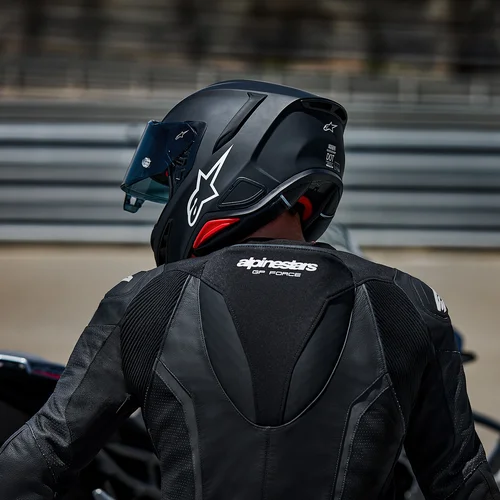 Prilba S-R7 SOLID 8202026-110-L (čierna matná, veľkosť L) /ALPINESTARS/ - obr. 3