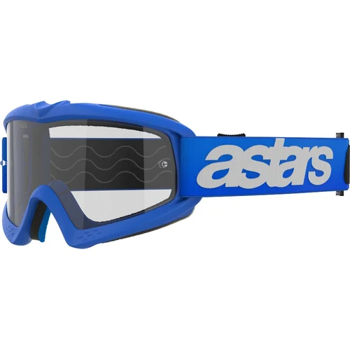 Okuliare VISION YOUTH BLAZE ALPINESTARS 5140325-7189-OS detské, (modrá, číre plexi) 2027
