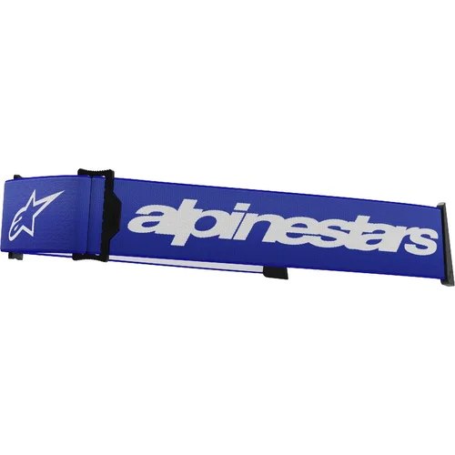 Náhradný textilný popruh na okuliare SUPERTECH a VISION 8 ALPINESTARS 9400125-72-OS (modrá/biela)