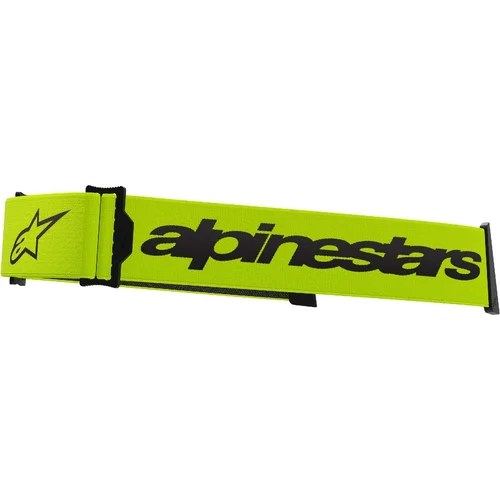 Náhradný textilný popruh na okuliare SUPERTECH a VISION 8 ALPINESTARS 9400125-551-OS (žltá fluo/čierna)