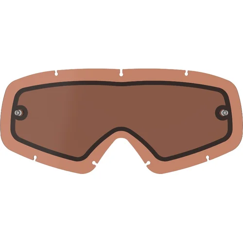 Plexi pre okuliare VISION YOUTH ALPINESTARS 9140425-8030-OS (dvojité antifog oranžovo hnedá afterburn)