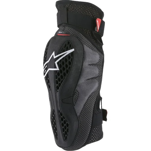 Ochrana kolien SEQUENCE ALPINESTARS 6502618-13-XXL (čierna/červená, pár, veľkosť 2XL)
