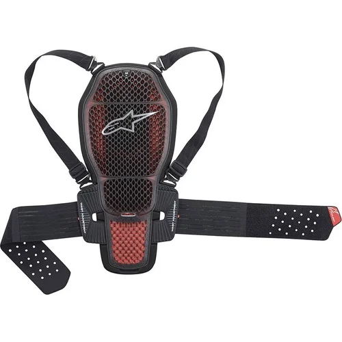 Chrbticový chránič NUCLEON KR-1 CELL ALPINESTARS 6504520-009-XL (transparentný/sivý/červený/čierny, veľkosť XL)